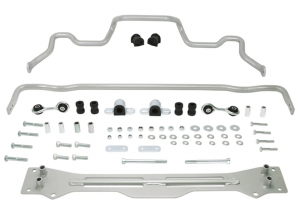 Honda Civic Sway Bar Kit - Front + Rear - Whiteline - 27mm Front + 22mm 2 Point Adjustable Rear - `96-`00